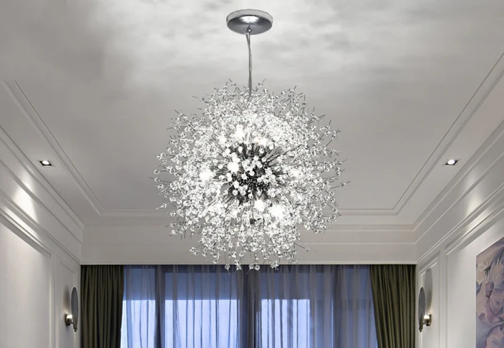 crystal chandelier dining room