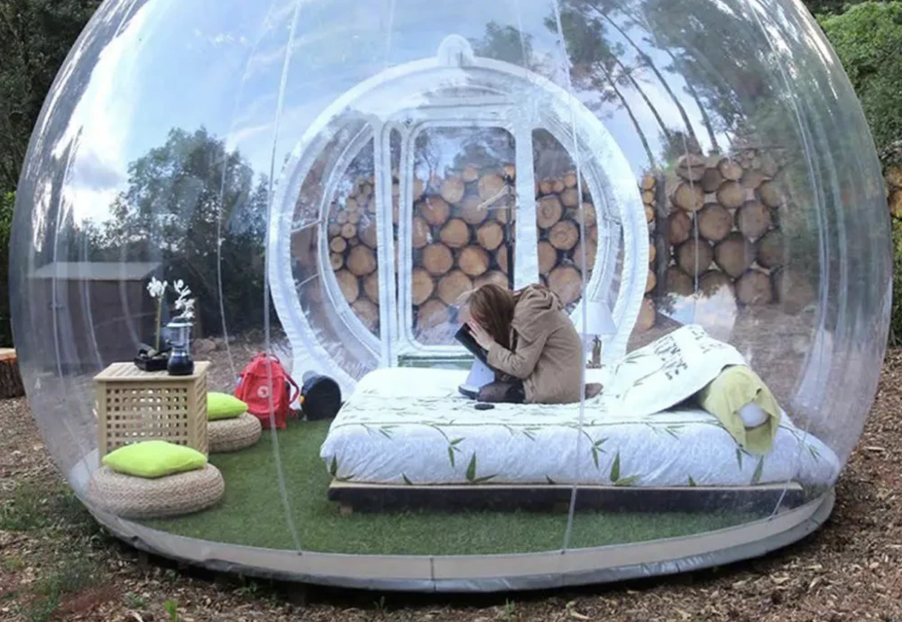 inflatable bubble tent camping