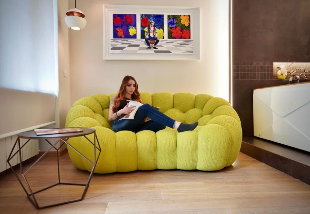 modern curved bubble sofa