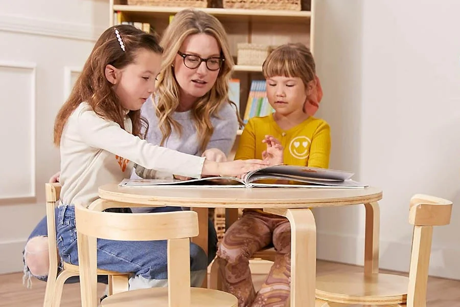 Kids Bentwood Dining Set