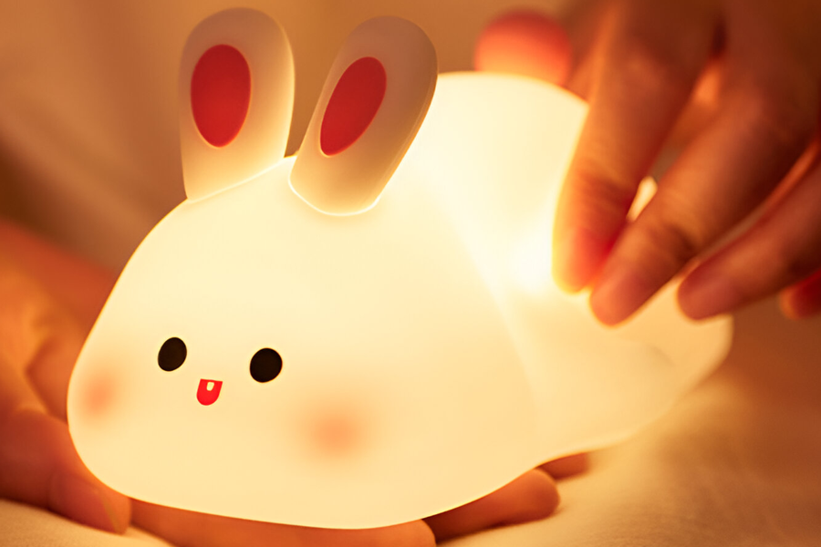 Portable Rabbit Nightlight for Children